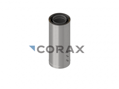 Труба коаксиальная утепленная с измерительным отверстием Н=1000мм