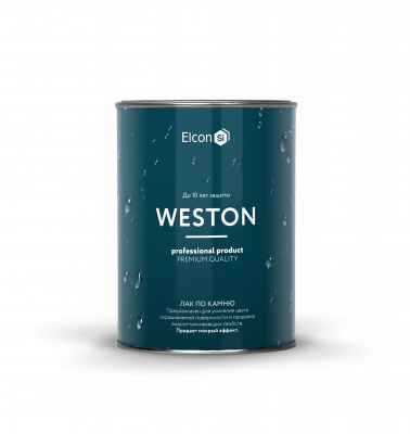 ЛАК по камню с "мокрым эффектом" (0,9л) WESTON ELCON