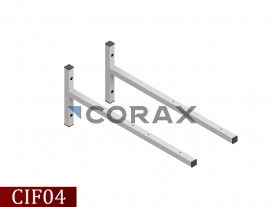 Кронштейн отступ L=600мм