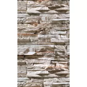 Плита ДЕКОР (1200х600х9) Дикий камень №1007 Вертикаль