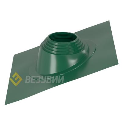 Кровельный проходник для дымохода "ВЕЗУВИЙ" № 5 (д.200-275мм  470х470мм) угл,  силикон