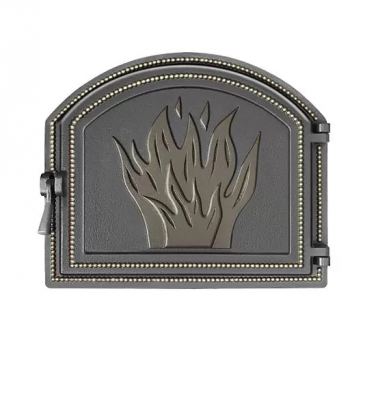 Дверка ВЕЗУВИЙ каминная 218 (Бронза)