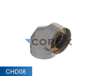 Отвод утепленный 90°