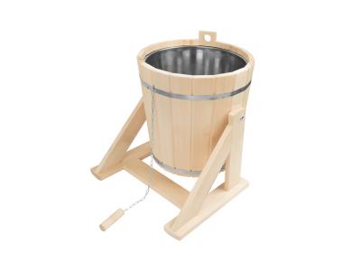 Обливное устройство 15л. Липа с нерж. вст. (М-62) САУНА