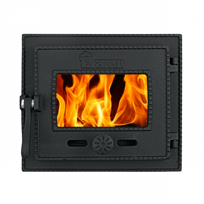 Дверка "Ками" топочная герметичная крашенная ДТГ-3БС (Р), Без стекла