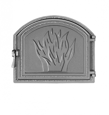 Дверка ВЕЗУВИЙ каминная 218 (не крашенная)