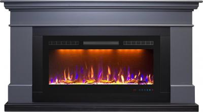 Каминокомплект California Graphite Grey 36/40 - Серый графит с очагом Crystal 36 RF