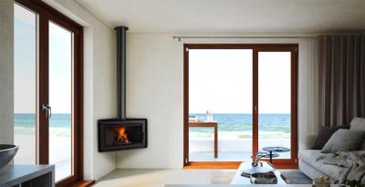 Дровяной камин ROCAL Angle стальной