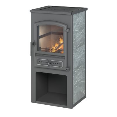 Камин ЭТНА (БКД) с плитой "Талькохлорит" Ø 115мм
    диаметр дымохода: 
    115 мм