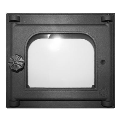 Дверь топочная застекленная на петлях К-301