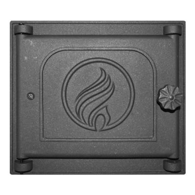 Дверца K311 топочная 250х210 мм на петлях