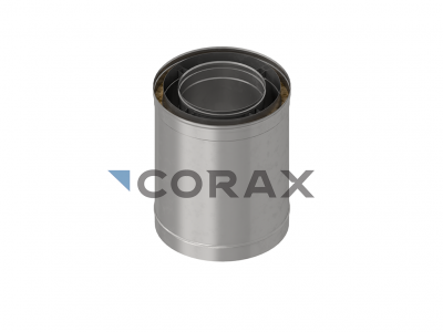 Труба коаксиальная утепленная Н=500мм