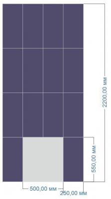 Облицовка стены "Талькохлорит