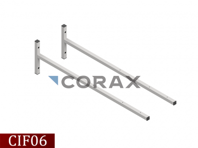 Кронштейн отступ L=1200мм