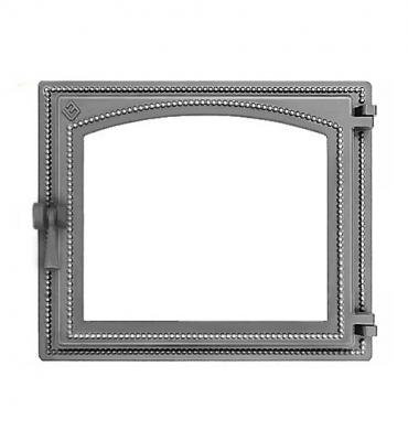 Дверка ВЕЗУВИЙ каминная 240 (не крашенная, без стекла)