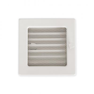 Вентиляционная решетка (Кремовый) с задвижкой 17*17