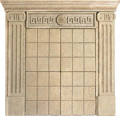 Портал для печей "КОЛОННА" Песочный