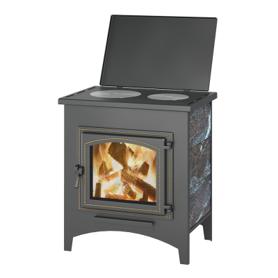 Печь-Камин ВЕЗУВИЙ ПК-04 (240) с плитой, амфиболит 12 кВт (200 м3) Ø115мм
    диаметр дымохода: 
    115 мм