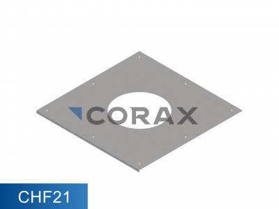 Экран защитный с отверстием 500х500