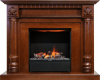 Каминокомплект Edinburg - Орех с очагом Albany