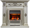Каминокомплект Derby - Old silver с очагом Chesford