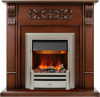 Каминокомплект Venice - Махагон коричневый антик с очагом Chesford