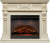 Каминокомплект Corsica - Слоновая кость с патиной с очагом Symphony 26'' DF2608-INT