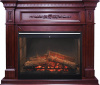 Каминокомплект Luxemburg - Темная вишня с очагом Symphony 30'' DF3020-INT