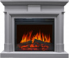 Каминокомплект Coventry Grey - Серый с очагом Jupiter FX New