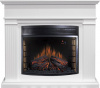 Каминокомплект Adagio - Белый с очагом Dioramic 28 LED FX