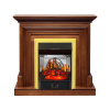 Каминокомплект Bradford - Орех с очагом Majestic FX M Brass