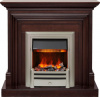 Каминокомплект Bradford - Темный дуб с очагом Chesford